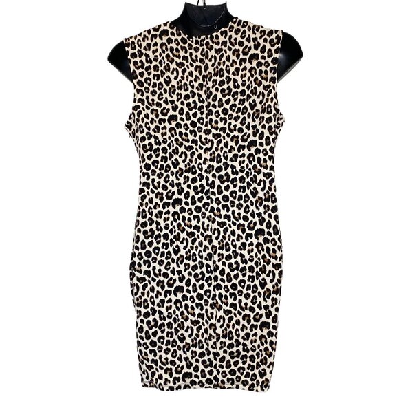 Women's SIZE 2X LEOPARD/CHEETAH PRINT Dress. - Picture 3 of 11